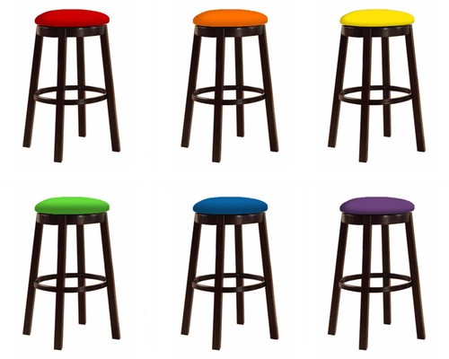 Bar stool espresso wood - espresso, 24"