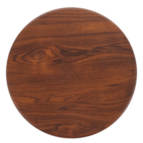 Smooth wooden round stool - round,