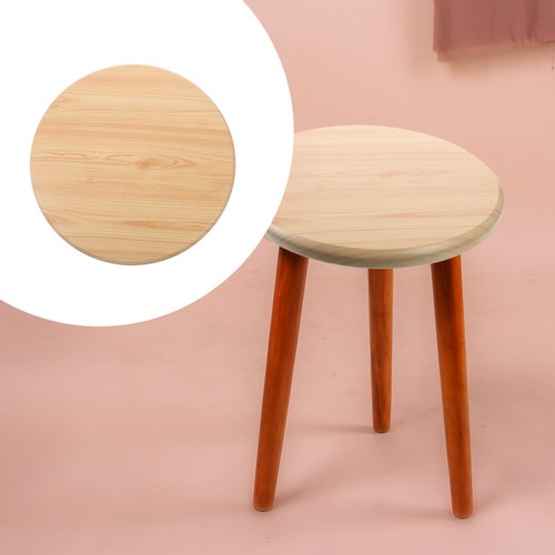 Wooden round stool - round,