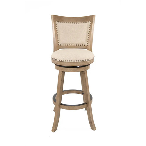 Wooden frame bar stool high - wooden,