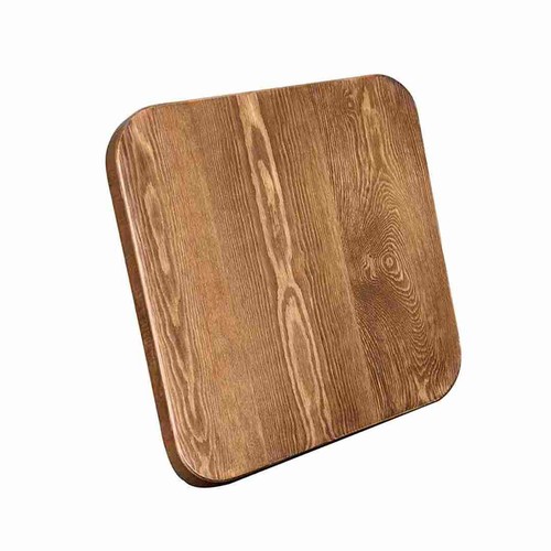 Light wood tolix bar stool - wood,