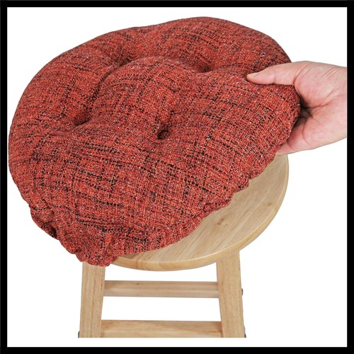 Breathable red bar stool - 13'',