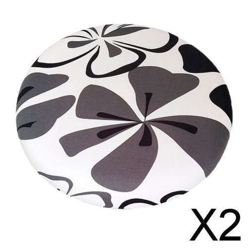 Padded round bar stool - padded,